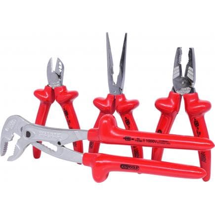 KS TOOLS 117.1700 - Jeu de pinces 1000V modèle 1 (4 pcs)