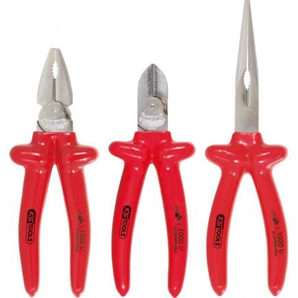 KS TOOLS 117.1710 - Jeu de pinces 1000V (3 pcs)