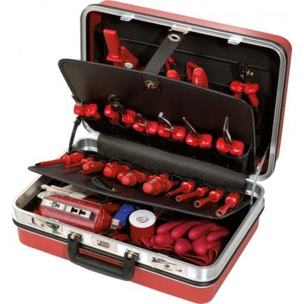 KS TOOLS 117.1810 - Sacoche d'outils d'électricien (30 pcs)
