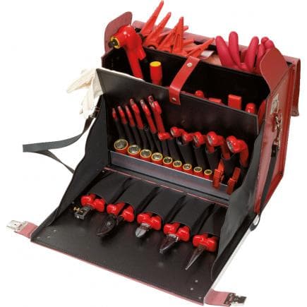 KS TOOLS 117.1820 - Sacoche d'outils d'électricien (53 pcs)