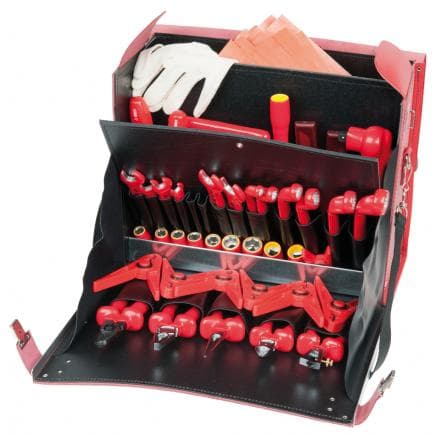 KS TOOLS 117.1871 - Sacoche d'outils d'électricien (55 pcs)