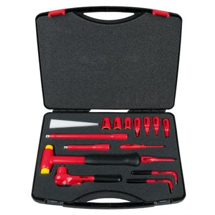 KS TOOLS 117.1885 - 3/8" Coffret de douilles isolées (16 pcs)
