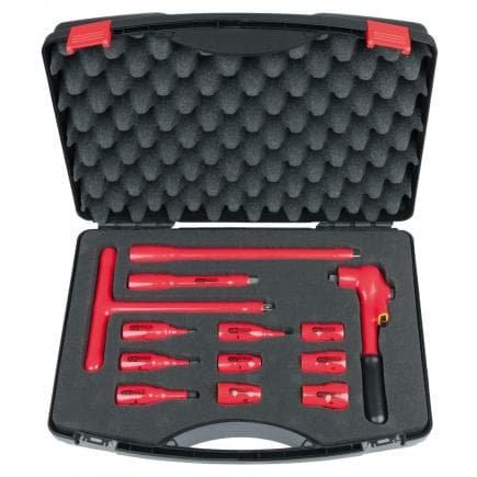 KS TOOLS 117.1886 - 3/8" Coffret de douilles isolées (13 pcs)