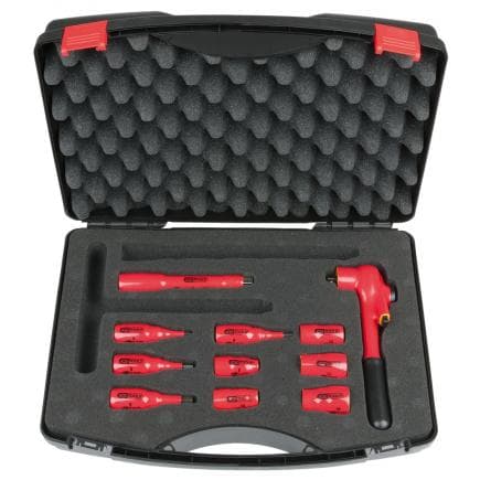 KS TOOLS 117.1887 - 3/8" Coffret de douilles isolées (11 pcs)