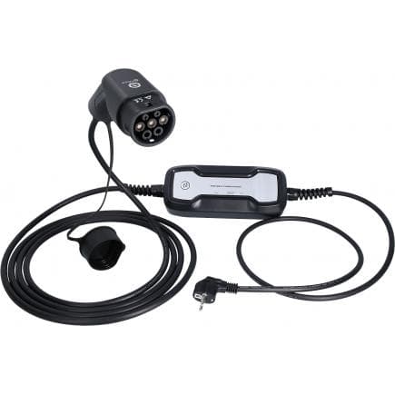 KS TOOLS 117.7605 - Chargeur mobile efuturo avec câble de charge de type 2, monophase, jusqu’à 3,7 kW, jusqu’à 16 A, 230 V, mode 2, connecteur...