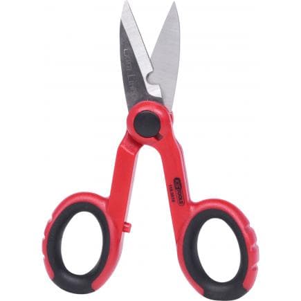 KS TOOLS 118.0010 - Ciseau universel d'atelier, 140mm, rouge