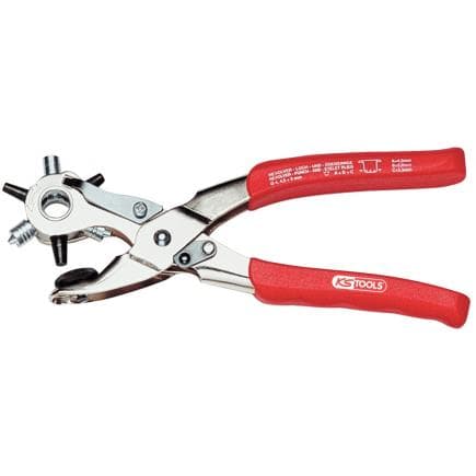 KS TOOLS 118.0042 - Pince revolver Emporte-pcs et pince à oeillets, 220 mm
