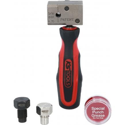 KS TOOLS 122.1215 - FLAREFIXeco kit appareil à collets pour circuit de frein universel 4,75 mm (4 pcs)