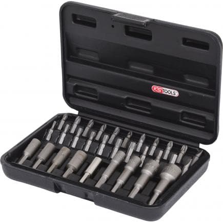 KS TOOLS 122.2100 - Jeu d'embouts de vissage 1/4'' (31 pcs)