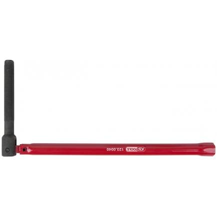 KS TOOLS 123.0041 - Clé à écrou de robinet fixe avec adaptateur échangeable, 260 mm