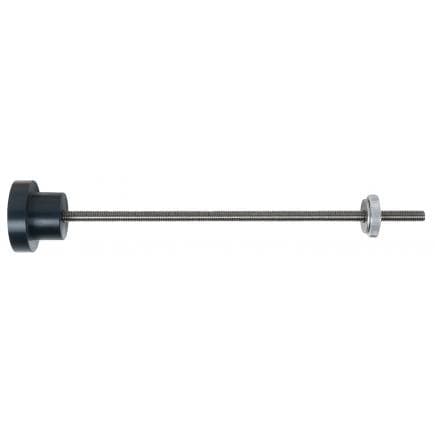 KS TOOLS 123.0082 - Support en plastique avec tige M10, écrou moleté et rondelle plate