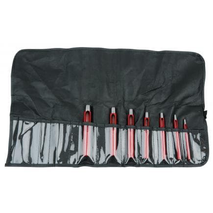 KS TOOLS 129.2108 - Jeu de poinçons ronds (7 pcs)