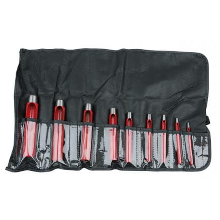 KS TOOLS 129.2111 - Jeu de poinçons ronds (9 pcs)