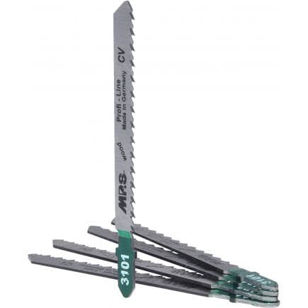 KS TOOLS 129.3101 - Lame de scie sauteuse, CV, 100mm, 2,5mm, T101D (5 pcs)