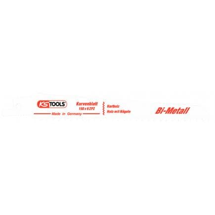 KS TOOLS 129.4016 - Lame bi-métal de scie sabre, 150mm, 4,2mm (5 pcs)