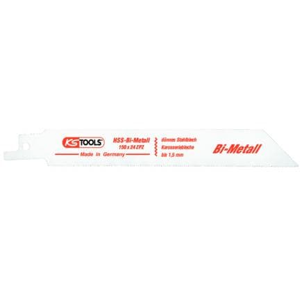 KS TOOLS 129.4405 - Lame de scie sabre, 150mm, 1mm (5 pcs)