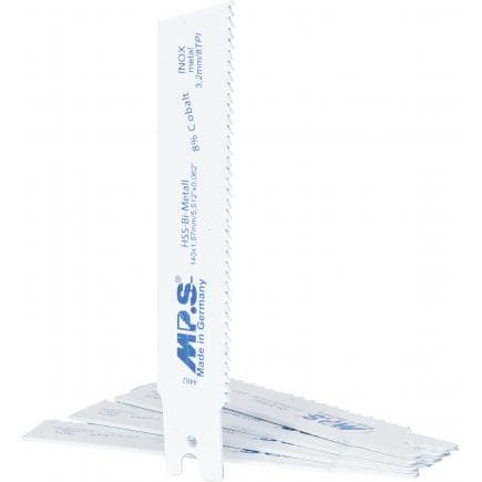 KS TOOLS 129.4482 - Lame de scie sabre Rems, HSS-Bi-Metall, 140mm, 3,2mm (5 pcs)