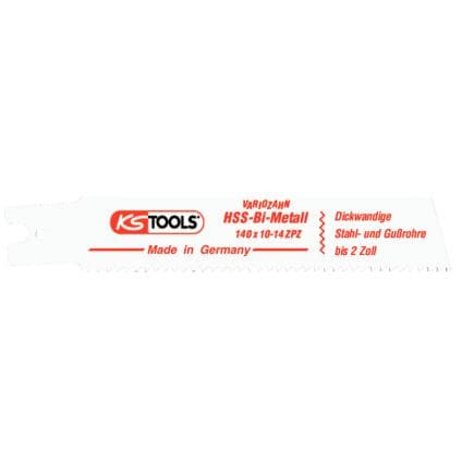 KS TOOLS 129.4483 - Lame de scie sabre, Rems, HSS-Bi-Metall, 140mm, 2,5mm (5 pcs)