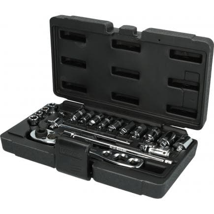 KS TOOLS 130.0300 - Coffret de douilles pour frigoriste (19 pcs)