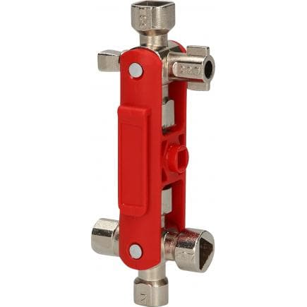 KS TOOLS 130.1041 - Clé universelle pour armoires électriques, magnétique
