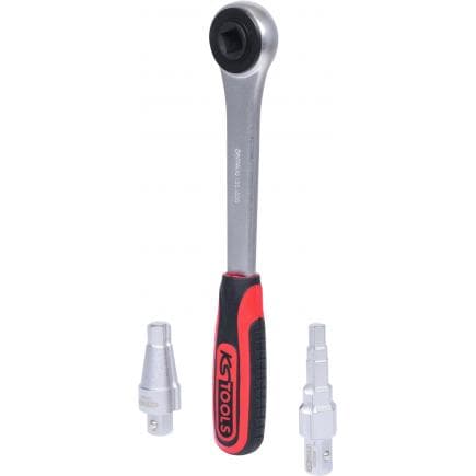 KS TOOLS 130.3500 - Jeu de clés de montage étagées gaz 3/8" - 1" (3 pcs)