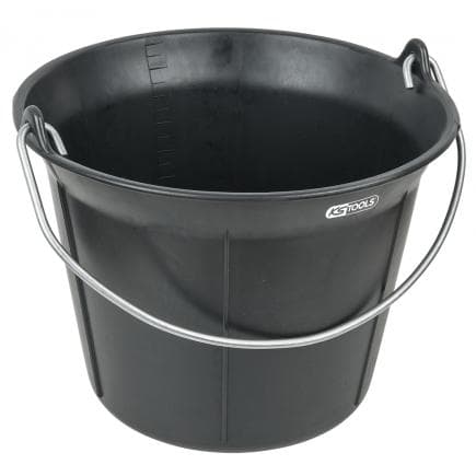 KS TOOLS 140.0035 - Sceau de maçon plastique, 11 l avec graduation