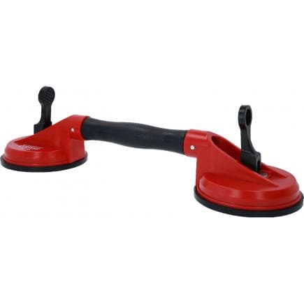 KS TOOLS 140.1006 - Ventouse double pour pare-brise, ø 120mm, 100 kg