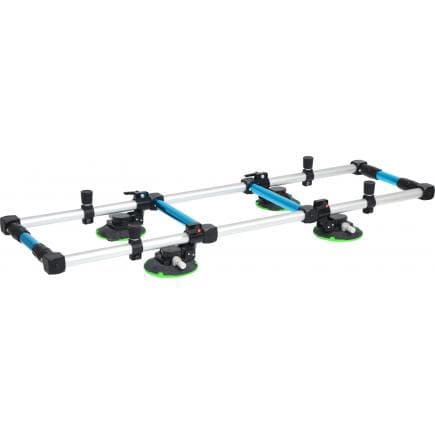 KS TOOLS 140.1009 - Ventouse quatruple articulées, 100 kg