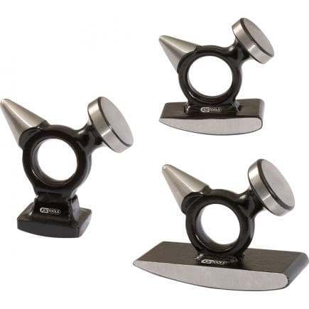 KS TOOLS 140.2108 - Jeu de tas de débosselage 3 en 1 (3 pcs)