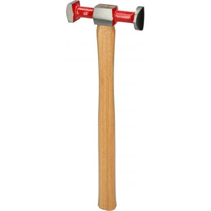 KS TOOLS 140.2130 - Marteau de carrossier - tête ronde/carrée, 325mm