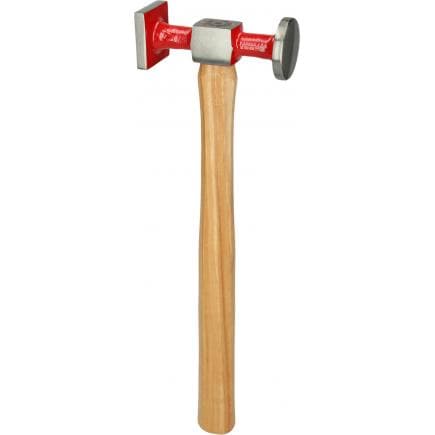 KS TOOLS 140.2134 - Marteau de carrossier, tête bombé, grand rond/carré, 325mm