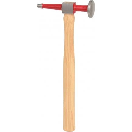 KS TOOLS 140.2137 - Marteau de carrossier - marteau débosseleur panne droite et tête ronde plate, 325mm