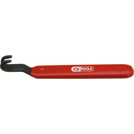 KS TOOLS 140.2223 - Dégrafeur de clips forme courbée