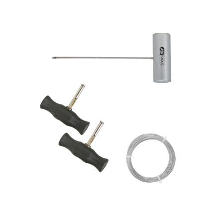 KS TOOLS 140.2245 - Jeu de découpe au fil avec fil de coupe torsadé (4 pcs)
