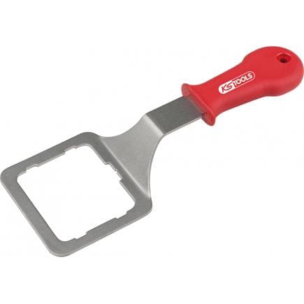 KS TOOLS 140.2368 - Outil de démontage de capteur de pluie et de lumière, avec bords intérieurs arrondis et raynures