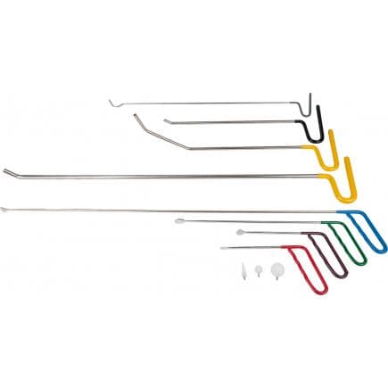 KS TOOLS 140.2490 - Jeu de leviers de débosselage (11 pcs)