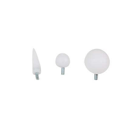 KS TOOLS 140.2499 - Jeu de pointes PVC (3 pcs)