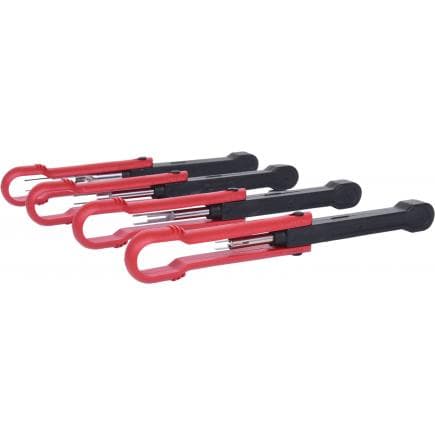 KS TOOLS 150.0810 - Outil de déverrouillage professionnel Utilitaire no2 (4 pcs)
