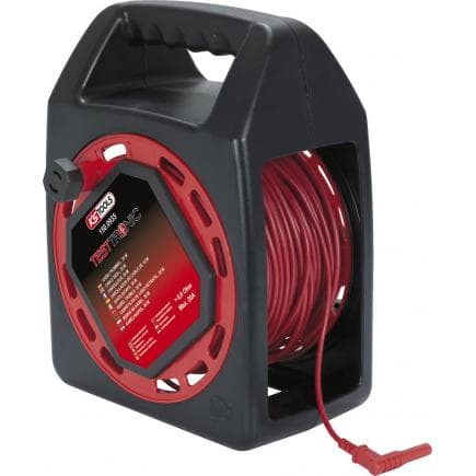 KS TOOLS 150.0935 - Enrouleur de câble de contrôle Testtronic 30 m