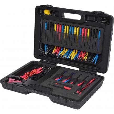 KS TOOLS 150.0950 - 12/24V Jeu de câbles de mesure et de vérification pour diagnostic Master (92 pcs)