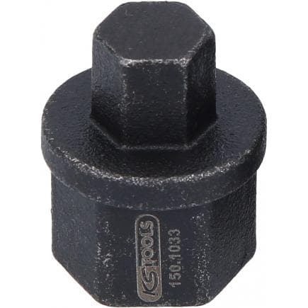 KS TOOLS 150.1033 - Douille porte-embout 3/8" à profils spéciaux pour vidange d’huile, pour BMW