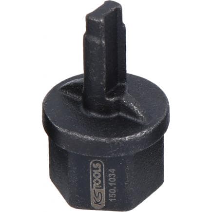 KS TOOLS 150.1034 - Douille porte-embout 3/8" à profils spéciaux pour vidange d’huile, pour VAG