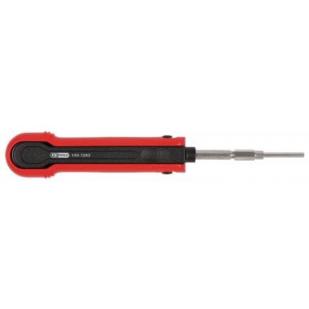 KS TOOLS 150.1263 - Extracteur universel de cosses pour connecteur plat et rond 2,3 mm (AMP Tyco 2,3, Delphi 2,3, GHW 2,3)
