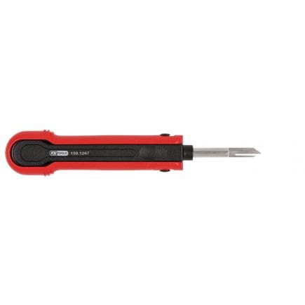 KS TOOLS 150.1267 - Extracteur de cosses pour connecteurs Faston 6,3 mm (GHW 6,3)