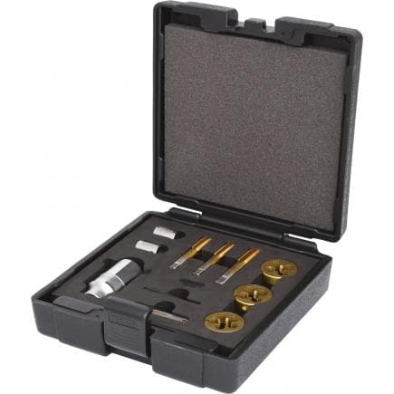 KS TOOLS 150.1420 - 3/8" Kit de tarauds sans mandrin pour boulons et vis (11 pcs)