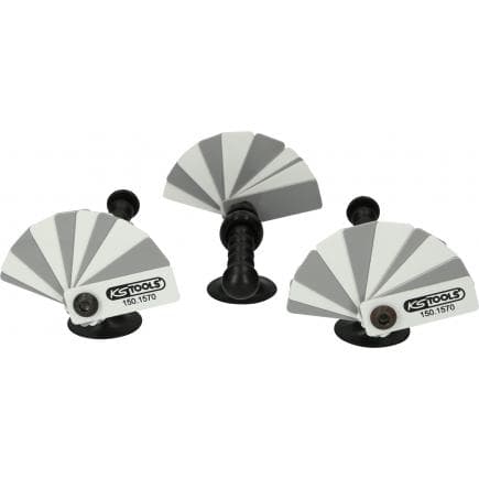 KS TOOLS 150.1570 - Jeu de gabarits d'épaisseur (3 pcs)