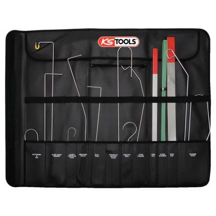 KS TOOLS 150.1630 - Jeu d'outils pour porte de véhicule (16 pcs)