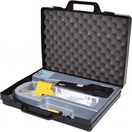 KS TOOLS 150.1653 - Appareil de contrôle de la pression et de la compression pour moteurs essence avec imprimante de diagramme (58 pcs)