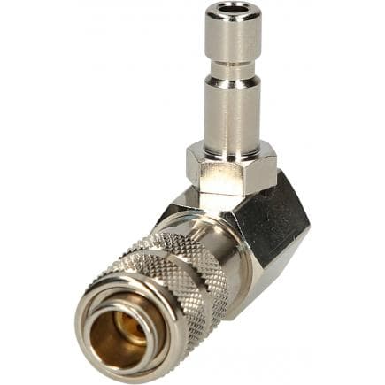 KS TOOLS 150.1957 - Adaptateur à baïonnette pour climatisation, coudé à 90°