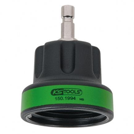 KS TOOLS 150.1994 - Adaptateur pour système de refroidissement M45 x 3,0, vert